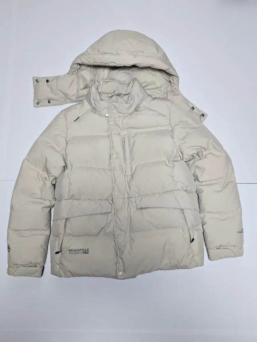ビーンポール アイボリー フード グースダウン ダウン
