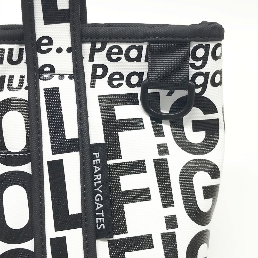 PEARLY GATES パーリーゲイツ 2024年モデル カートバッグ ロゴ総柄