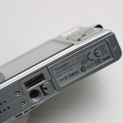 美品 EX-Z600 シルバー 即日発送 CASIO EXILIM デジカメ 本体 土日祝