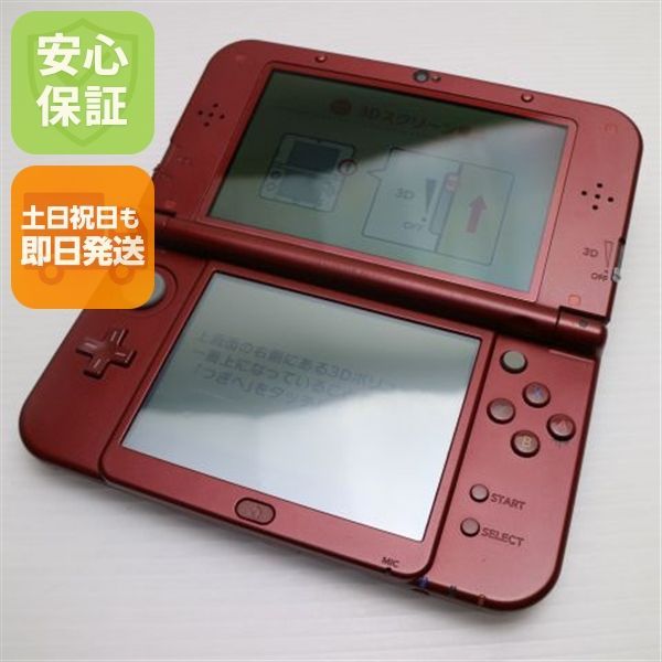 Newニンテンドー3 DS LL メタリックレッド game 任天堂 本体 03000