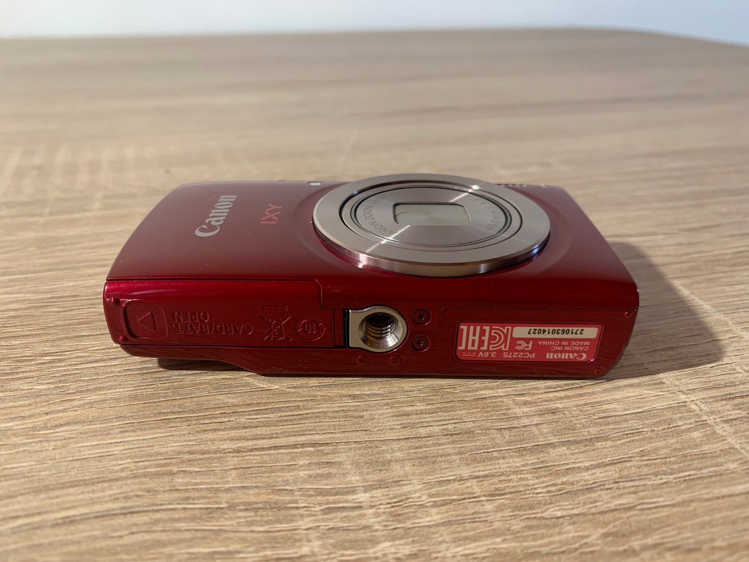 7621 Canon IXY 180 レッド デジカメ ジャンク品 - メルカリ