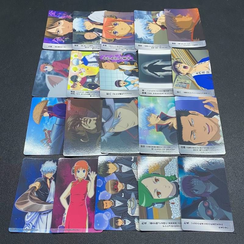 銀魂 クリアコレクション クリアカード カード 箔押し 大量 まとめ 銀時 等 銀魂 クリアコレクション カードダス 大量 まとめ売り 坂田銀時 箔押し