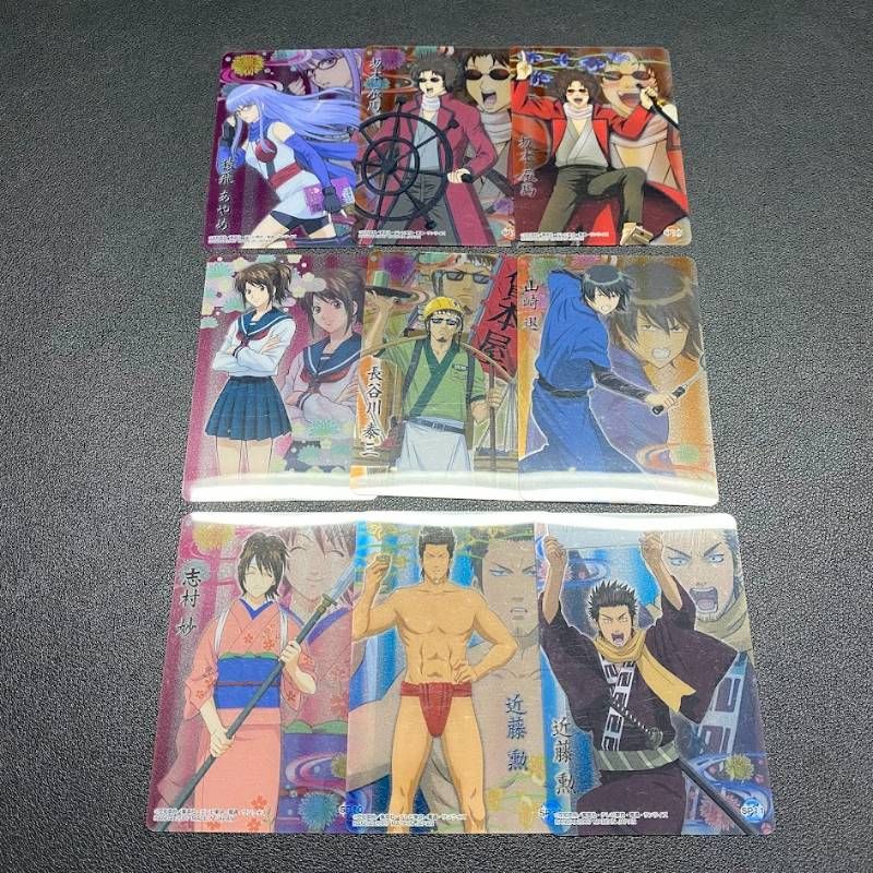 銀魂 クリアコレクション カードダス 大量 まとめ売り 坂田銀時 箔押し