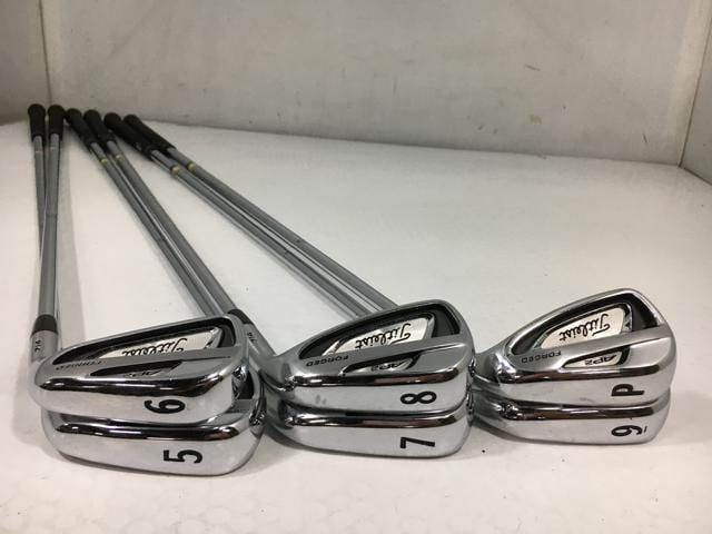 返品OK 【中古ゴルフクラブ】(6本セット)タイトリスト AP2 714 