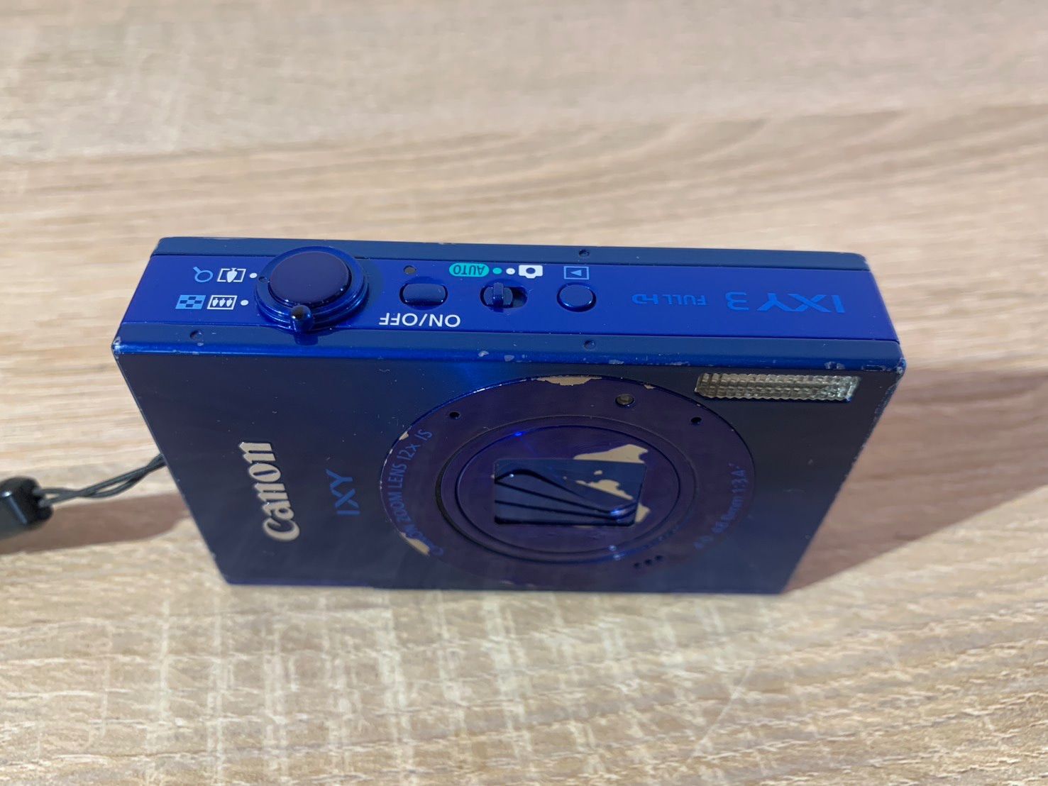7623 Canon IXY 3 ブルー デジカメ ジャンク品 - メルカリ