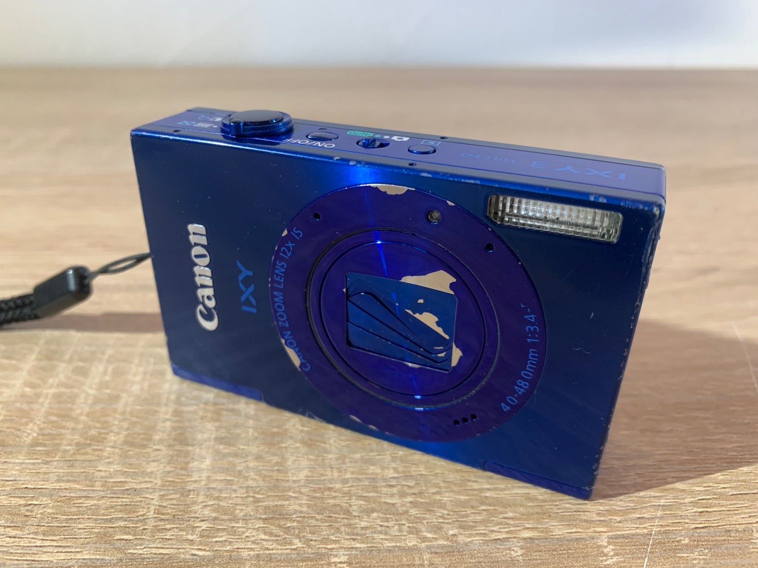 7623 Canon IXY 3 ブルー デジカメ ジャンク品 - メルカリ