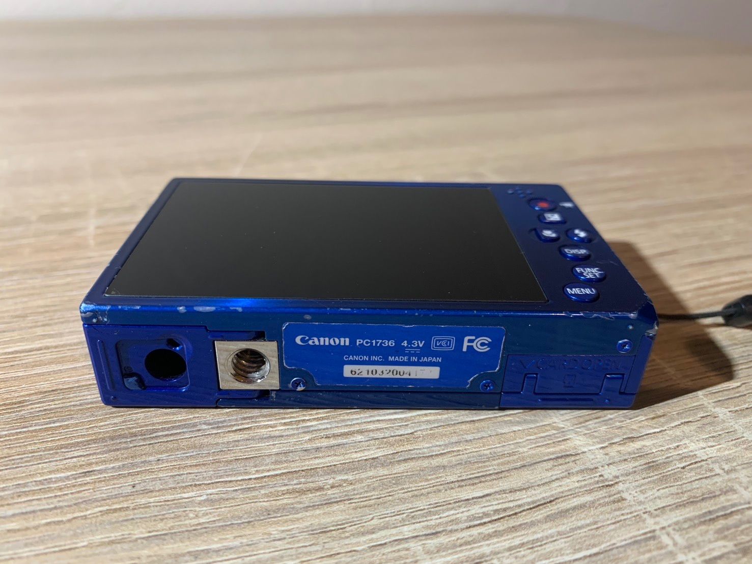 7623 Canon IXY 3 ブルー デジカメ ジャンク品 - メルカリ