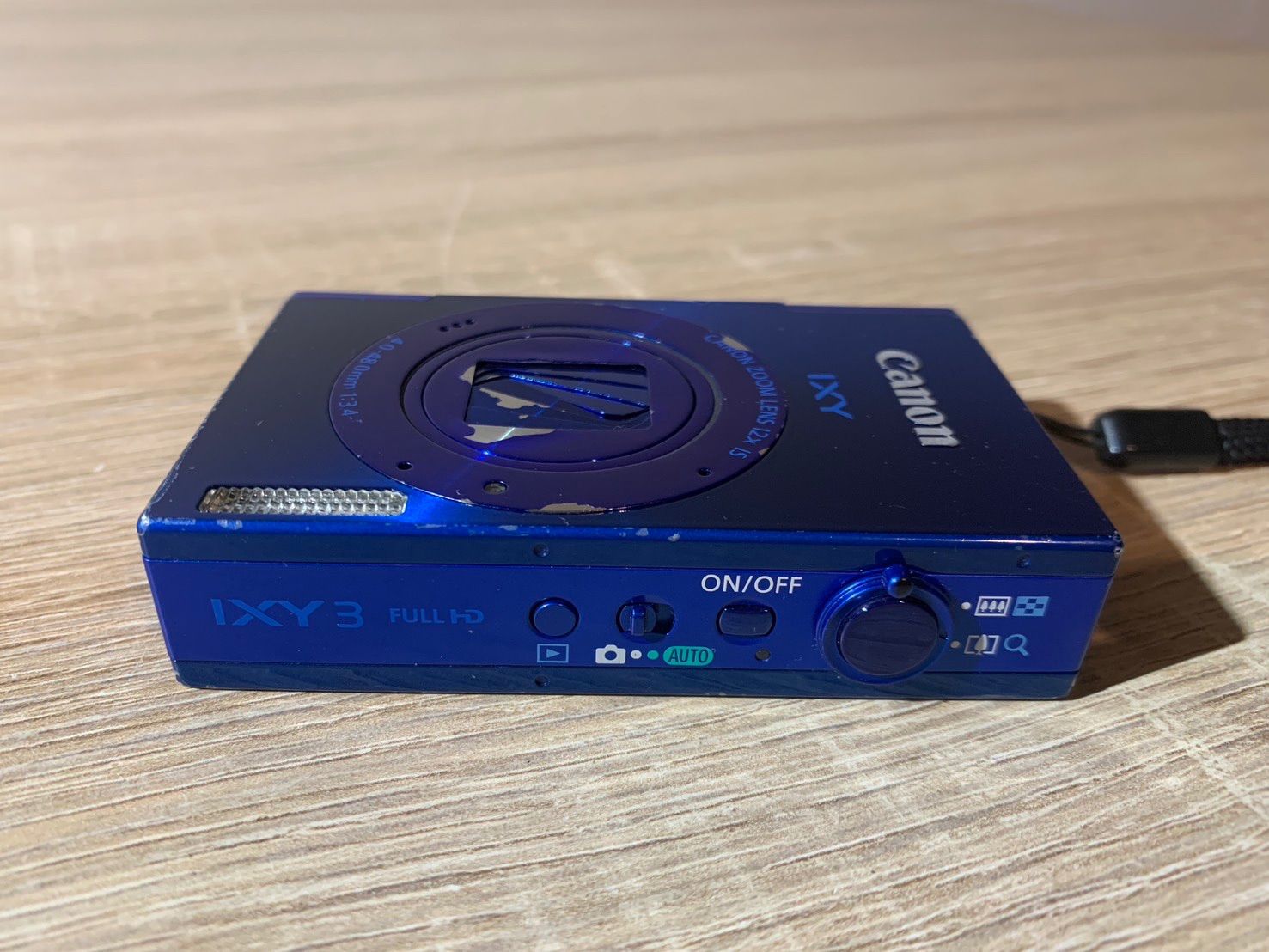 7623 Canon IXY 3 ブルー デジカメ ジャンク品 - メルカリ