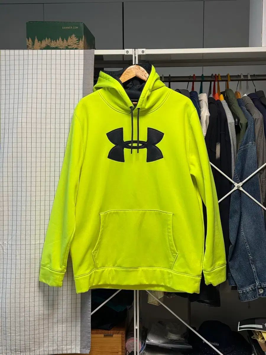 アンブロ 蛍光 起毛 フードTシャツ 2 XL