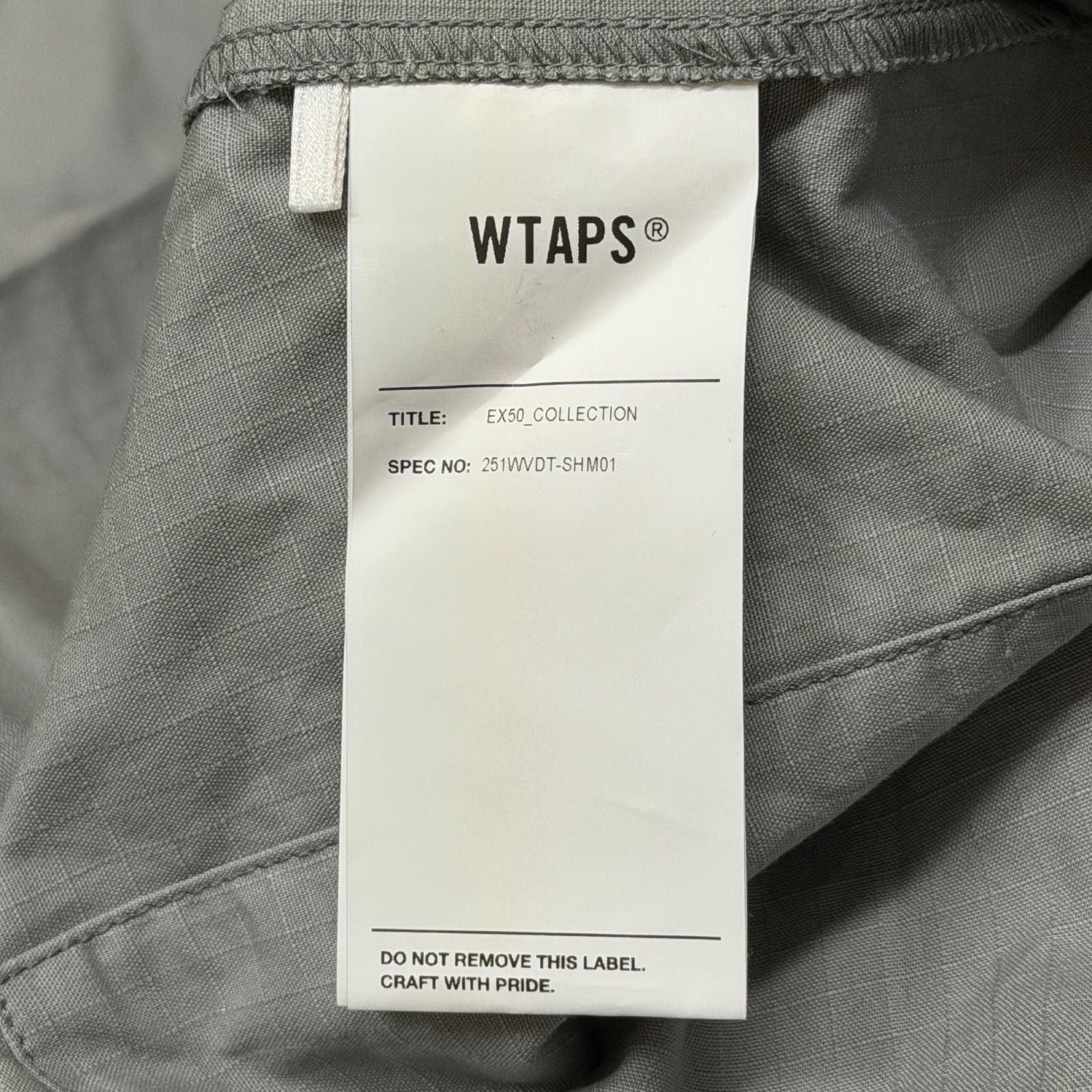WTAPS 25SS JMOD 01/LS/COTTON.RIPSTOP コットン リップストップ 