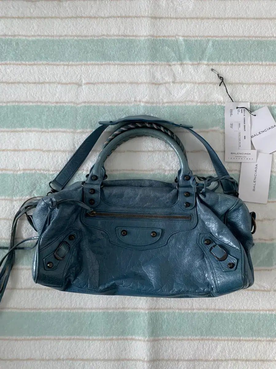 バレンシアガ シティ モーターサイクルバッグ トゥイー