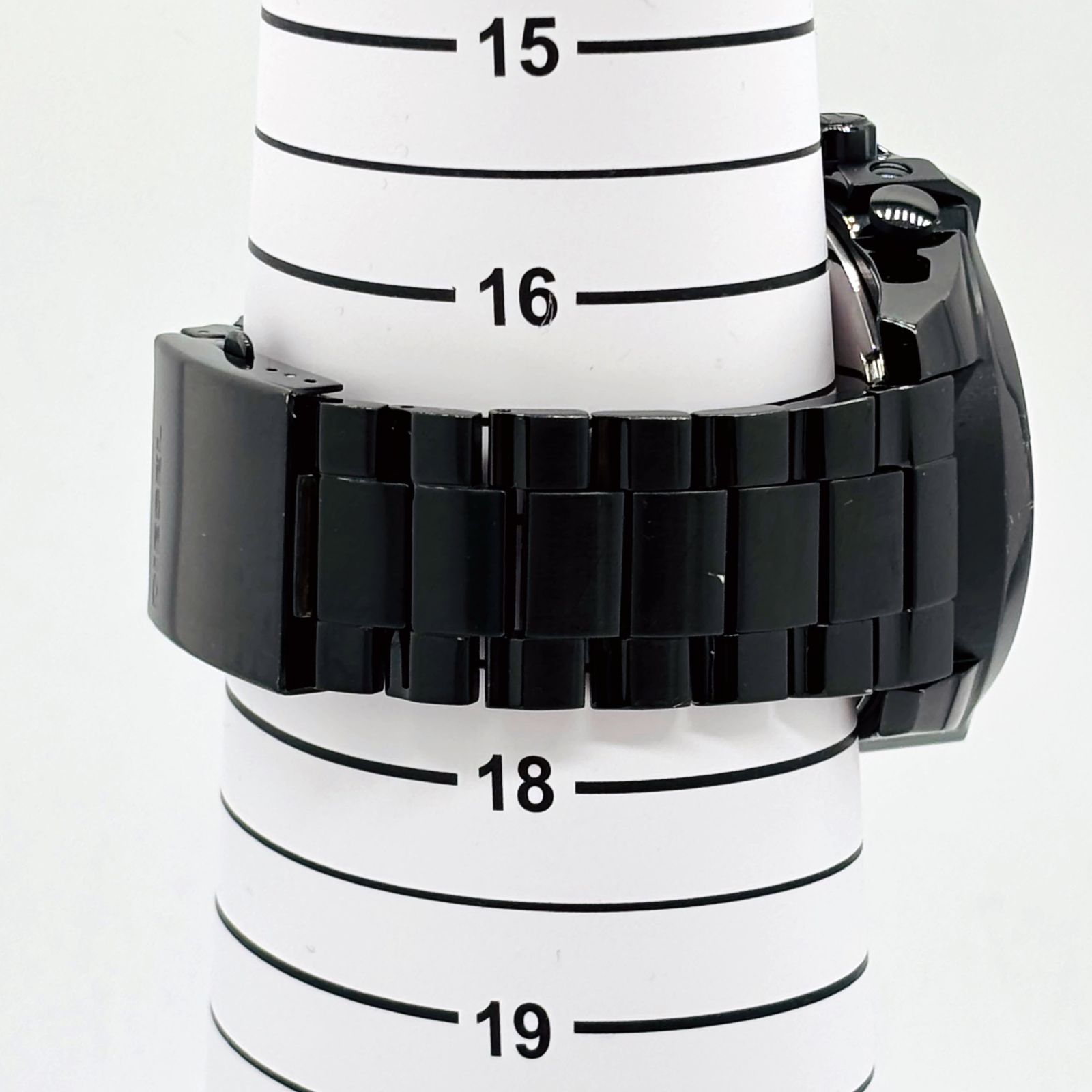 【未使用級】 ディーゼル DZ-4338 ブラック 動作良好 腕時計 y2k ディーゼル 時計 メンズ ブラック メガチーフ DZ4338 (DIESEL/アナログ