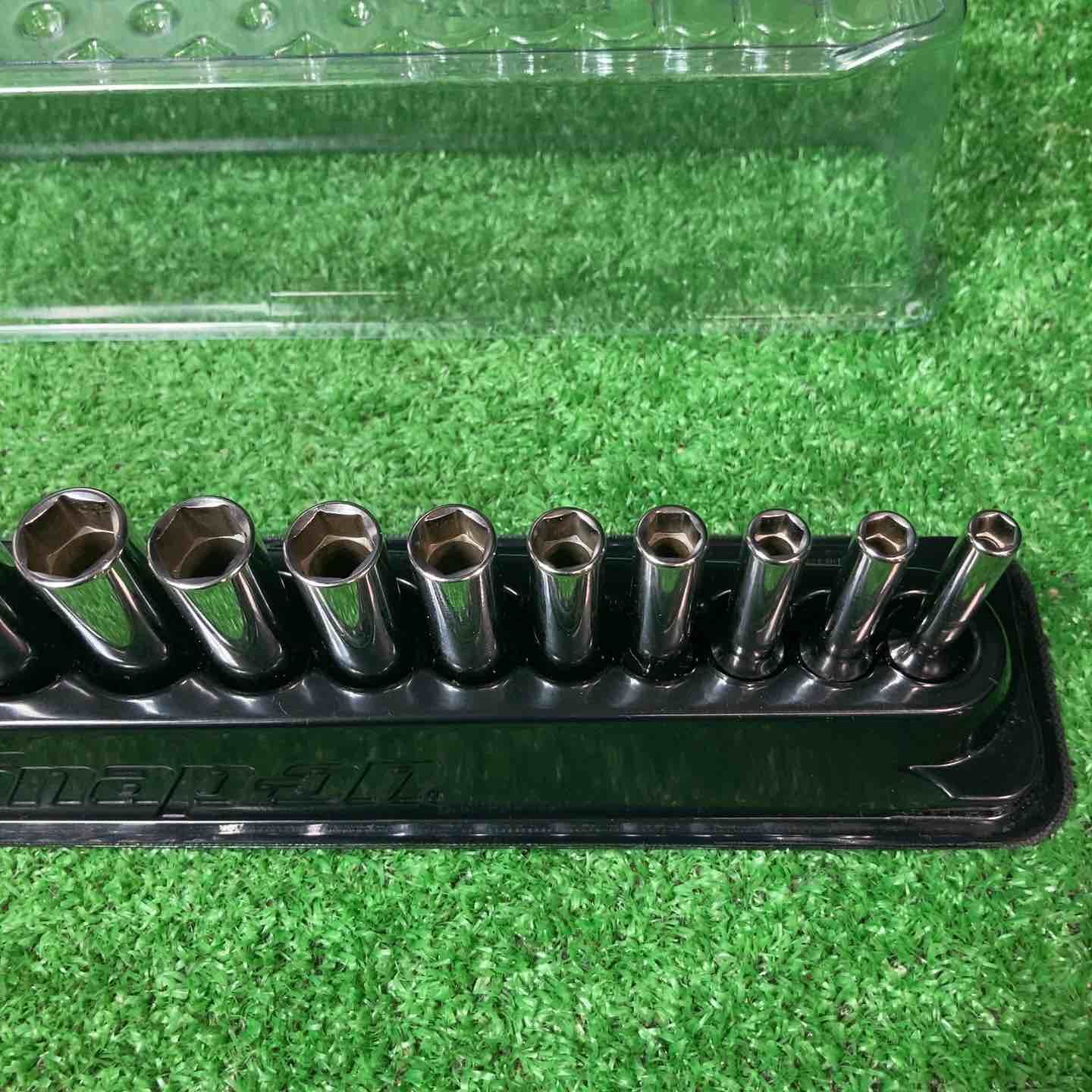 中古品】△スナップオン(Snap-on) 1/4 6角ディープソケット12個セット 