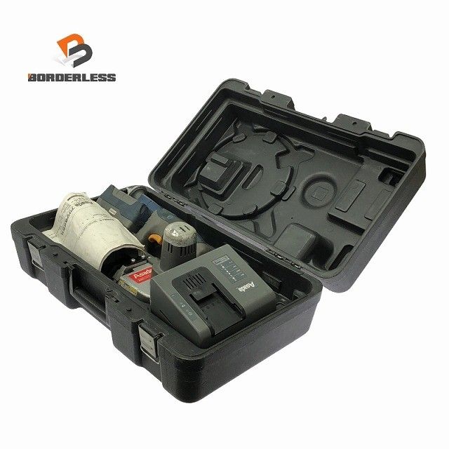 品 ASADA アサダ 18 V 充電式バンドソー H 60 Eco バッテリ 2.6 Ah 充電器 ケース付 コードレス 帯鋸切断機120861
