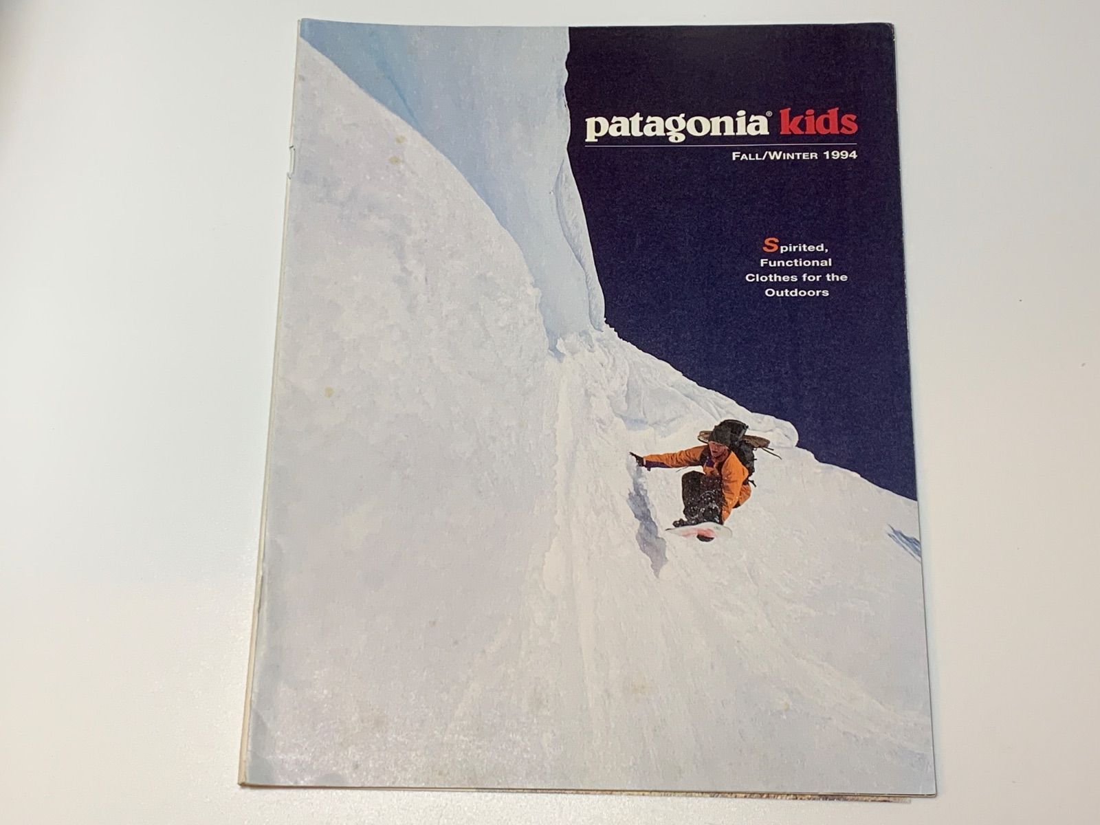 patagonia カタログ 1994 fall/winter Patagonia catalog / Fall - Winter 1994 / @patagonia #patagonia