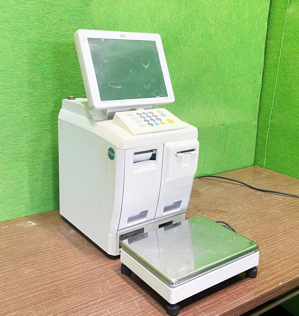 東芝テック ラベルプリンター H-6000-LC-T-R 秤付き 電子天秤 C-1586