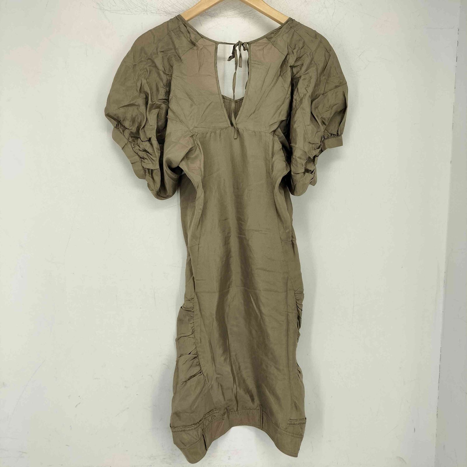 マリテフランソワジルボー MARITHE FRANCOIS GIRBAUD gir a-f シルク リボン チュニック レディース import M