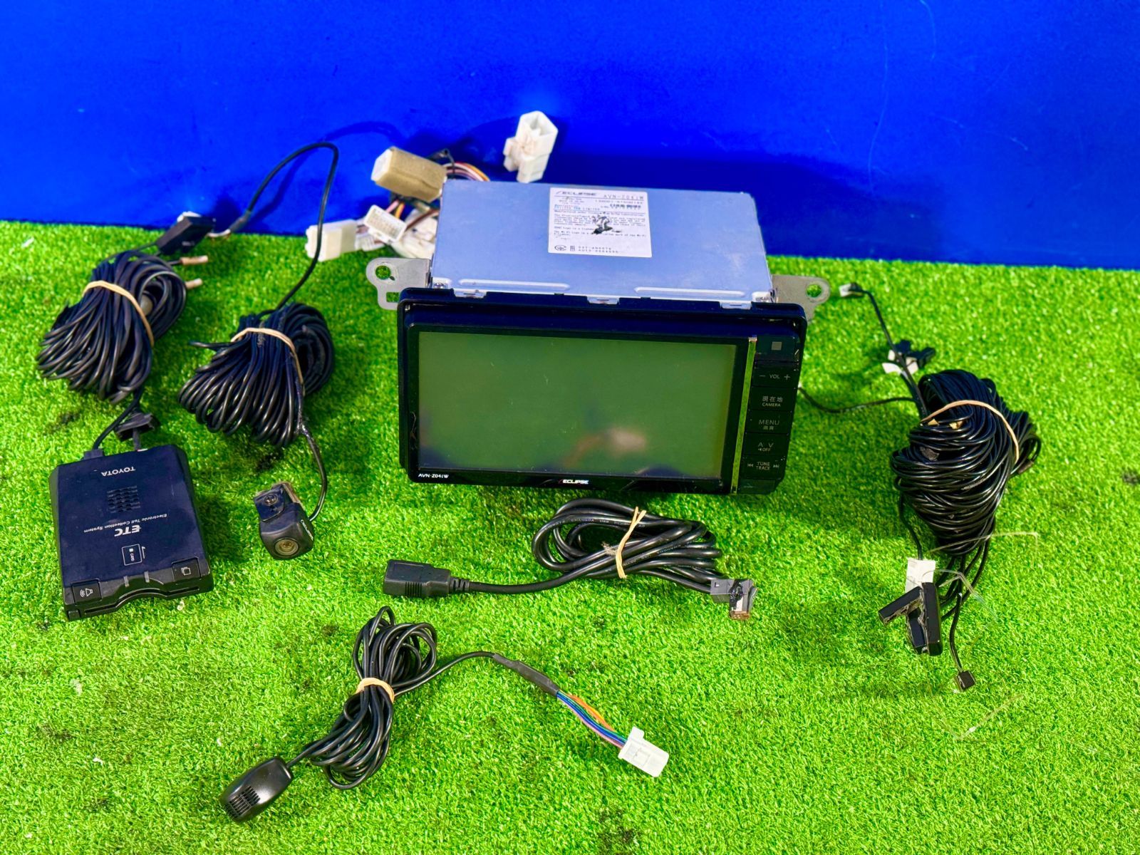 ZT-7112 イクリプス ナビ AVN-Z 04 iw 地図 2014 ミニB-CASカード内蔵 イクリプスバックカメラ ETC GPS マイク GPSアンテナセット USBケーブル