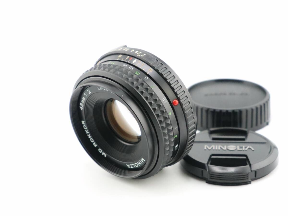 ミノルタ MINOLTA MD ROKKOR 45 mm F 2 W 0198＃4140