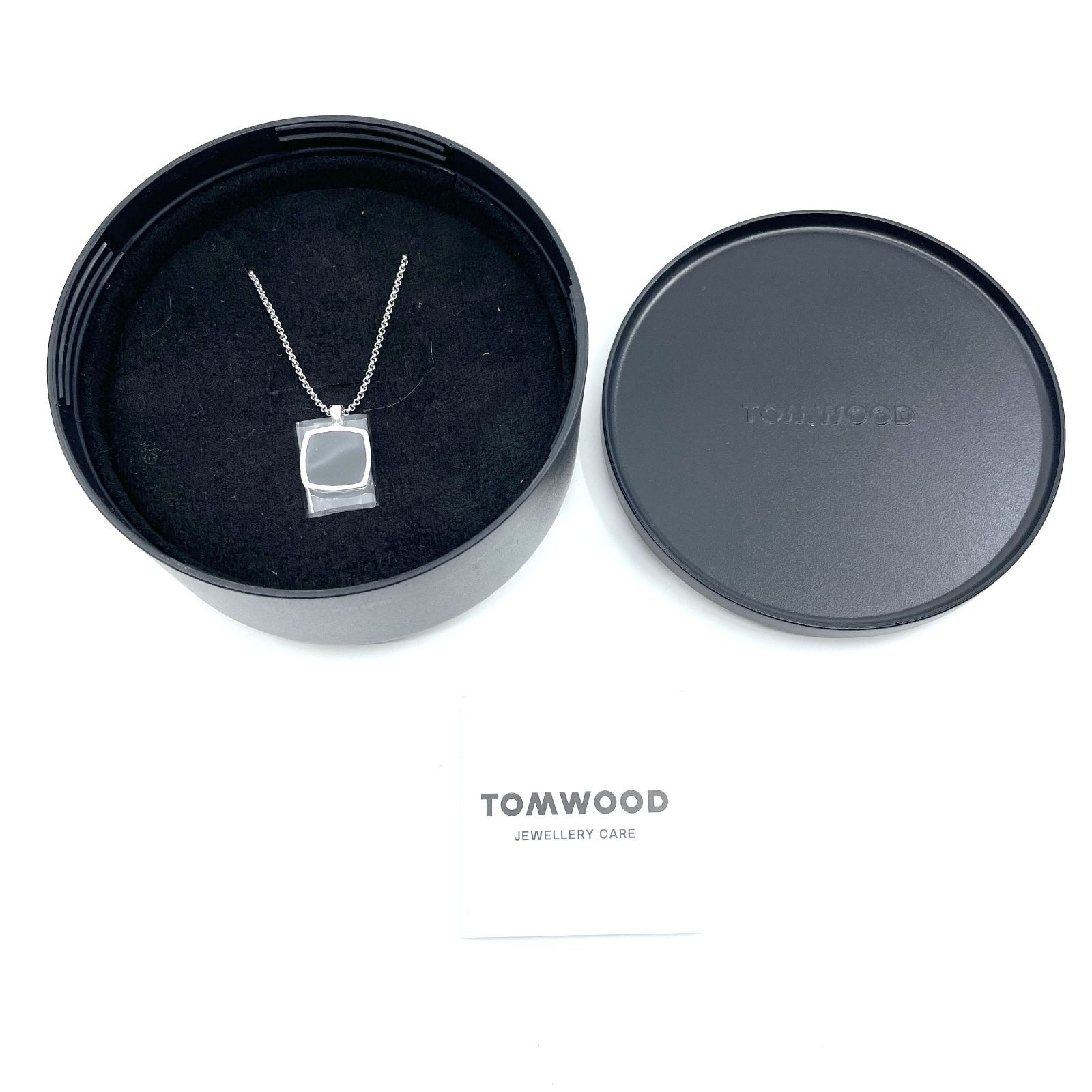 n*a様 TOM WOOD Mini Cushion Pendant オニキス n*a様 TOM WOOD Mini Cushion Pendant オニキス Cushion Pendant Onyx