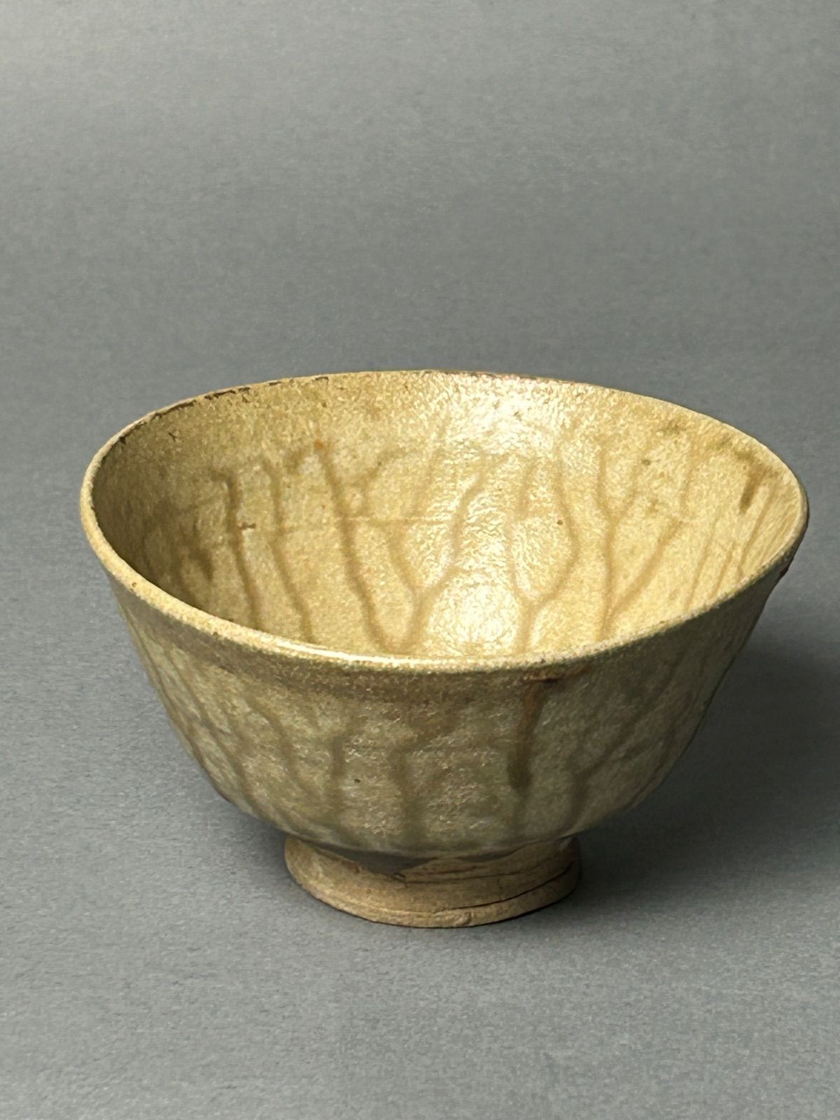 幽玄】谷口明一 伊羅保茶碗 共箱 茶道具 抹茶碗 - メルカリ