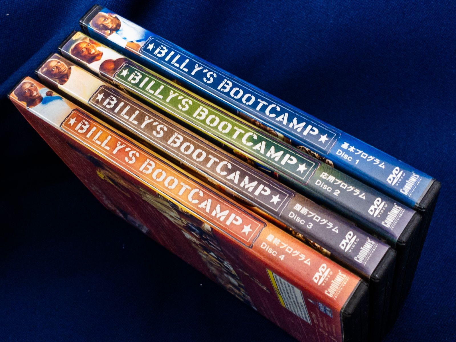 DVD】ビリーズブートキャンプ 1～4巻セット 軍隊式エクササイズ