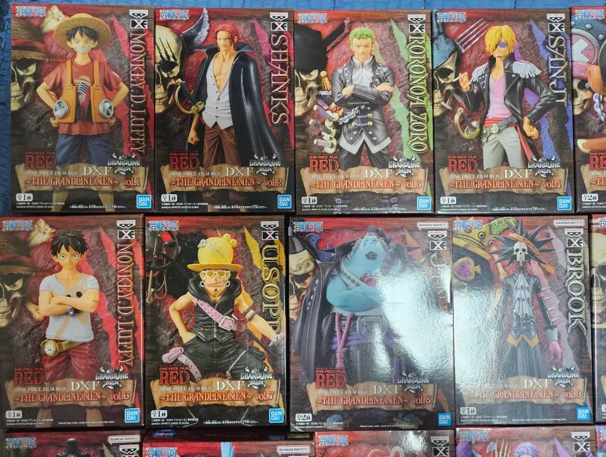 21種 ONE PIECE 劇場版 グランドライン フィルム レッド フィギュア まとめ