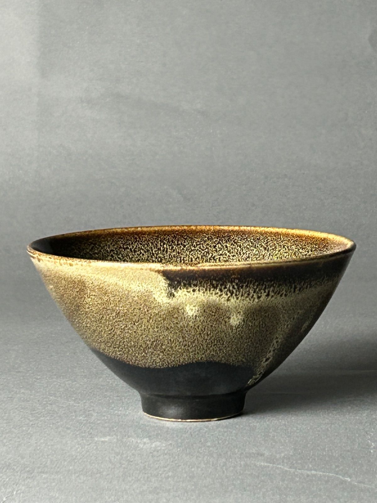 幽玄】在銘 天目茶碗 黒釉 茶道具 茶碗 釉薬茶碗 - メルカリ