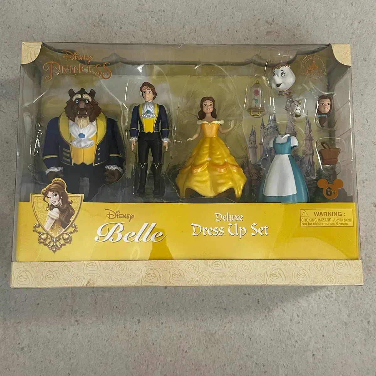 ディズニー 美女と野獣 ヴィンテージ フィギュア セット ドレスアップ 小物