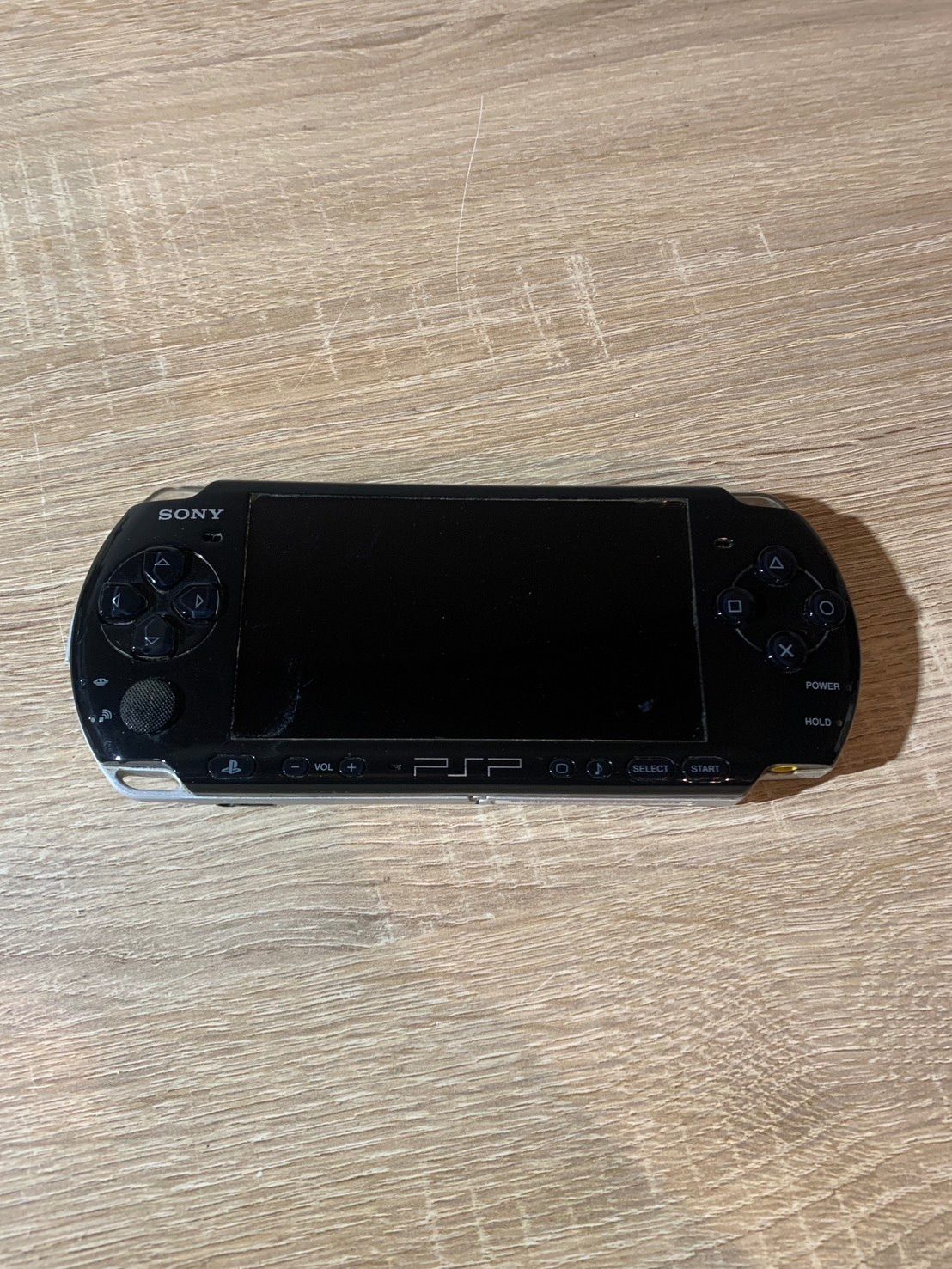 7638 PlayStation ポータブル PSP 3000 ピアノブラック 動作確認済み