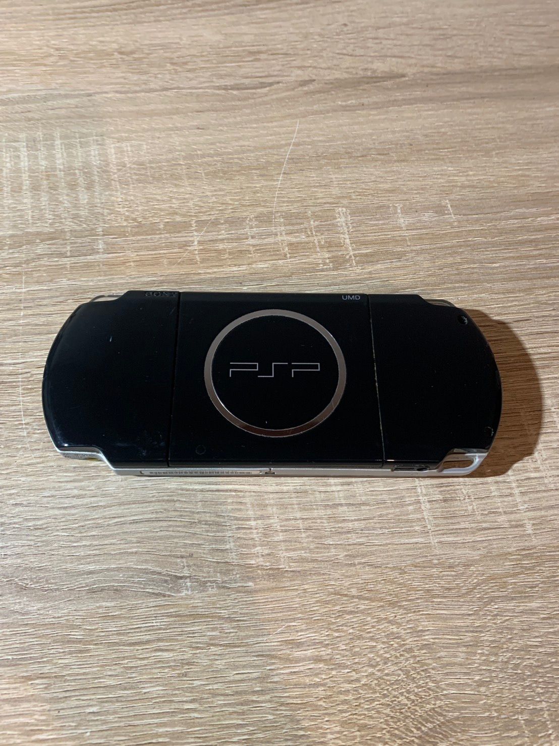 7638 PlayStation ポータブル PSP 3000 ピアノブラック 動作確認済み