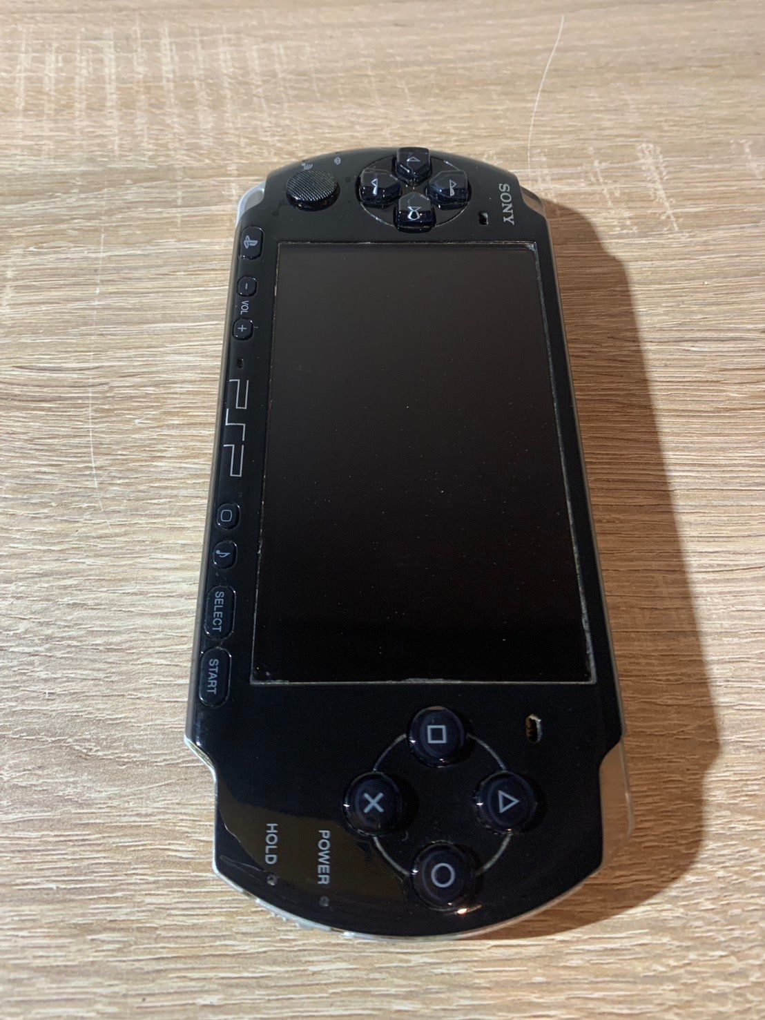 7638 PlayStation ポータブル PSP 3000 ピアノブラック 動作確認済み