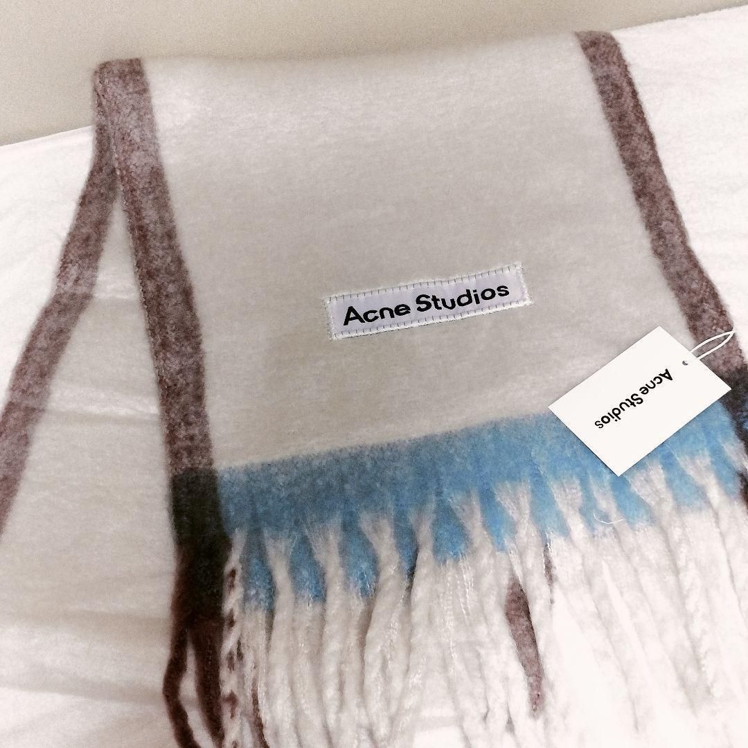 アイボリー ACNE STUDIOS マフラー スカーフ