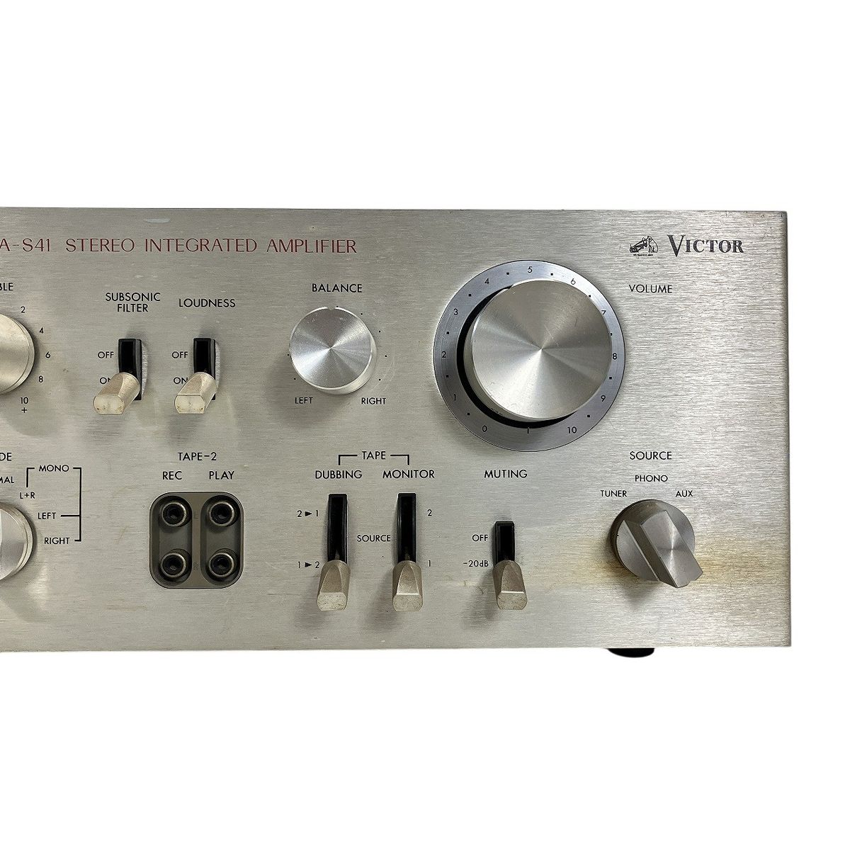 Victor JA-S41 プリメインアンプ ビクター 音響機材 ジャンク