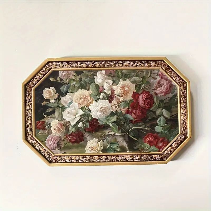 フォトフレーム 写真立て アートフレーム 壁掛け 装飾 クラシック 八角