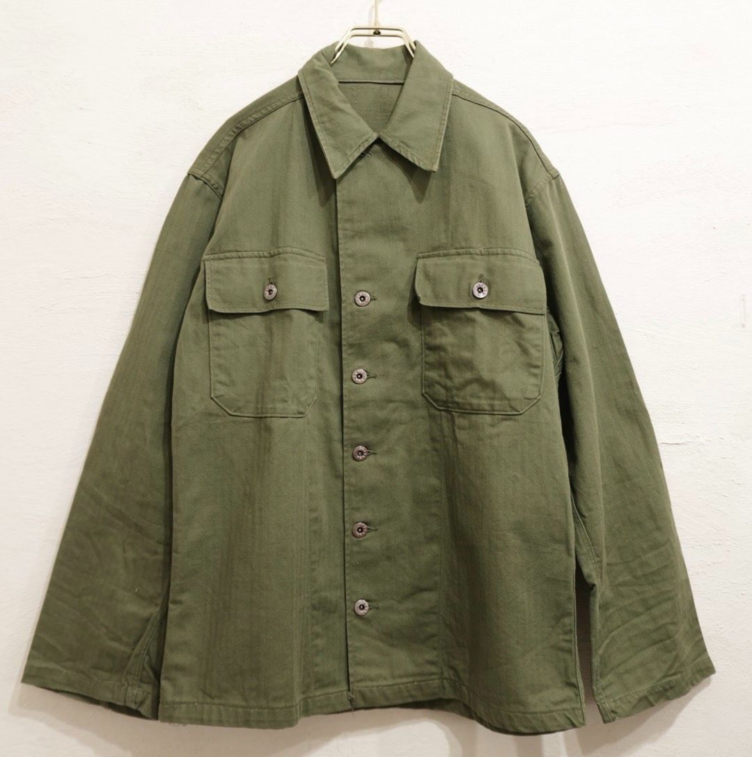 40年代 デッドストック U.S.ARMY M-47 HBT ユーティリティジャケット