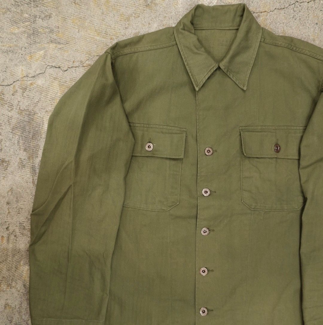 40年代 デッドストック U.S.ARMY M-47 HBT ユーティリティジャケット