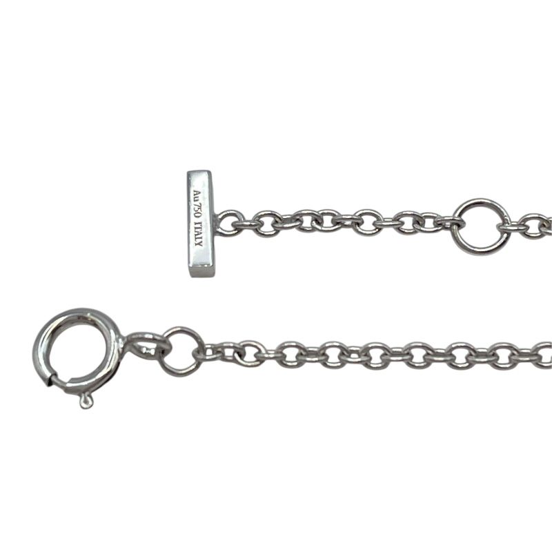 ティファニー TIFFANY＆CO Tスマイルブレスミニ ホワイトゴールド Au 750 ダイヤモンド ジュエリー その他 アクセサリー レディース