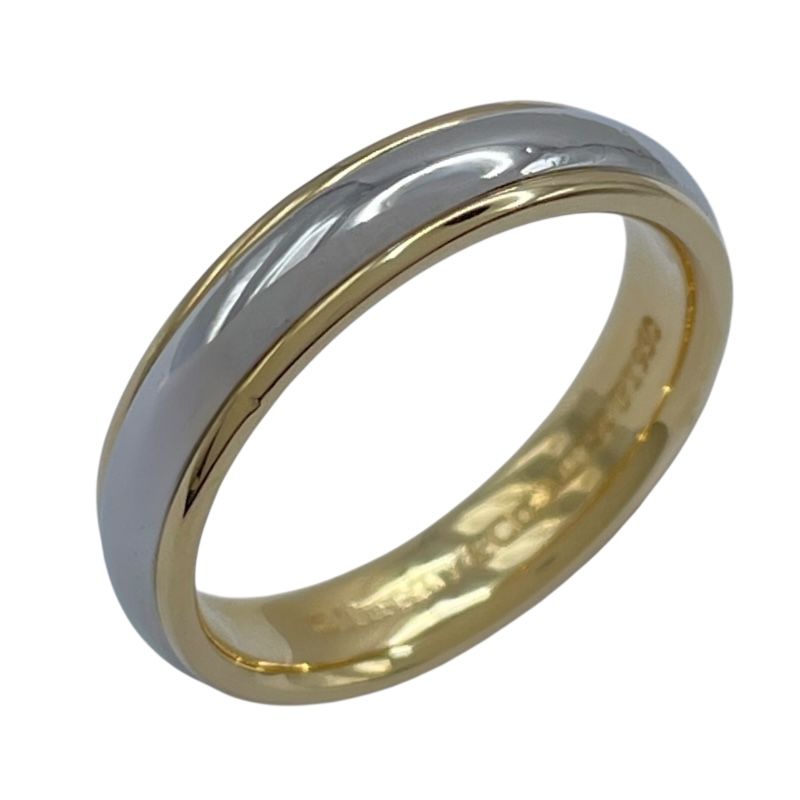 ティファニー TIFFANY＆CO ルシダバンドリング ゴールドxプラチナ Au 750|Pt 950 ジュエリー