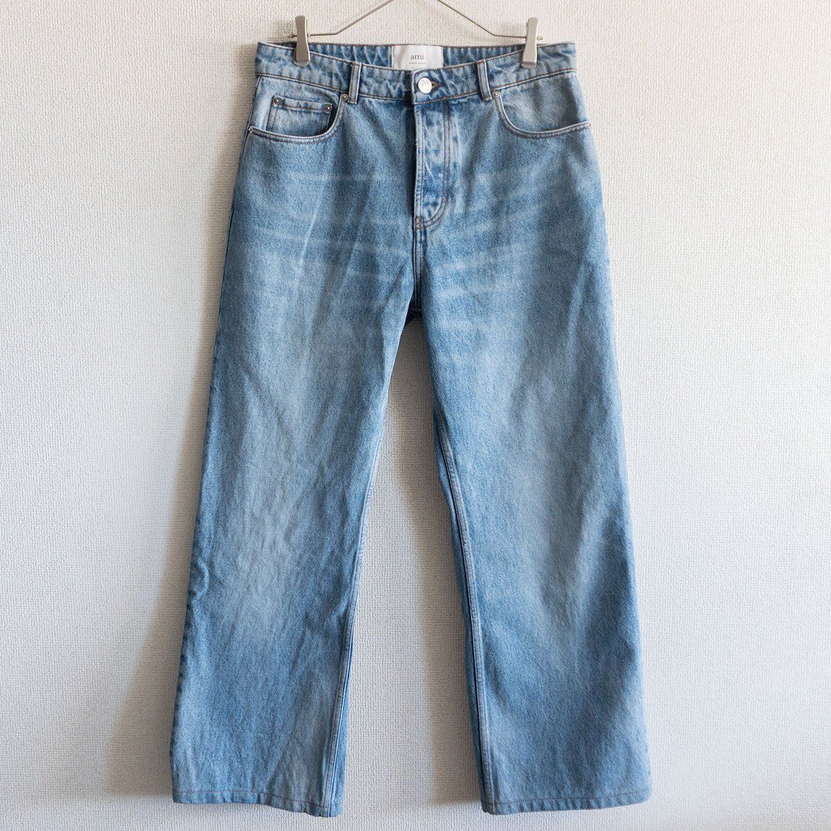 24 AW ami Alexandre Mattiussi Large Fit Jeans 30 アミアレクサンドレマテュッシ ラージフィット デニム パンツ