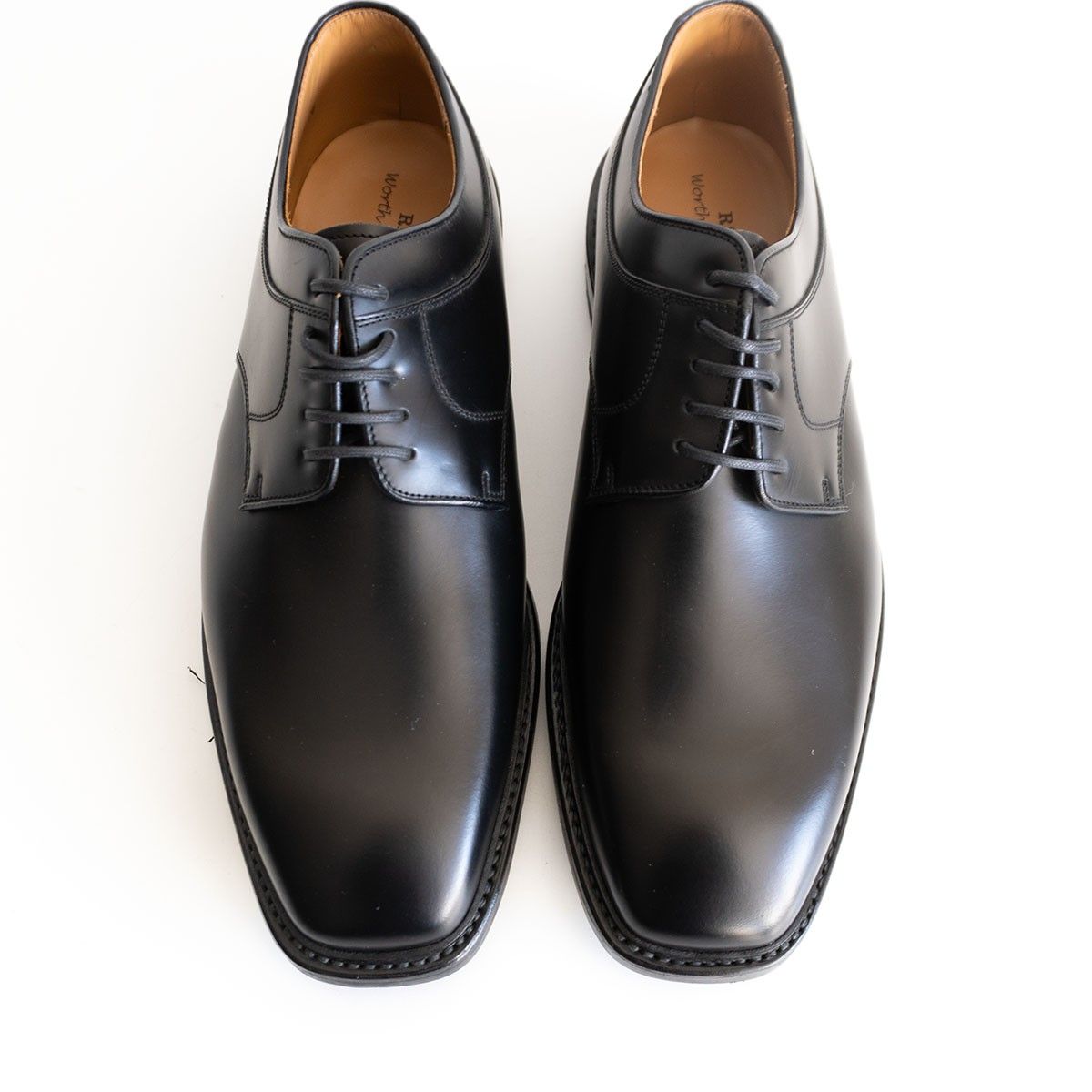 ♥品 REGAL スクエアトゥ レザーシューズ 26 cm リーガル ブラック 革靴