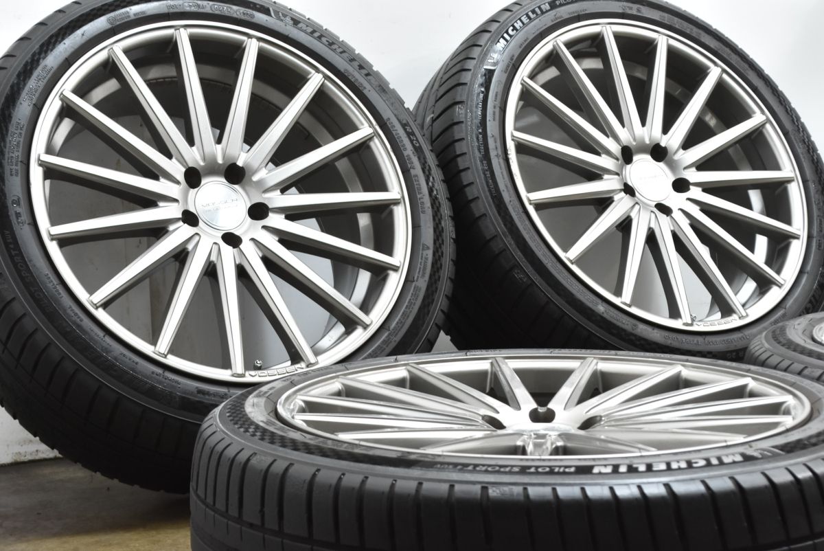 Vossen VFS-2 20 in 9 J 40 PCD 108 ミシュラン パイロットスポーツ4 245|45 R レンジローバー イヴォーク ディスカバリースポーツ