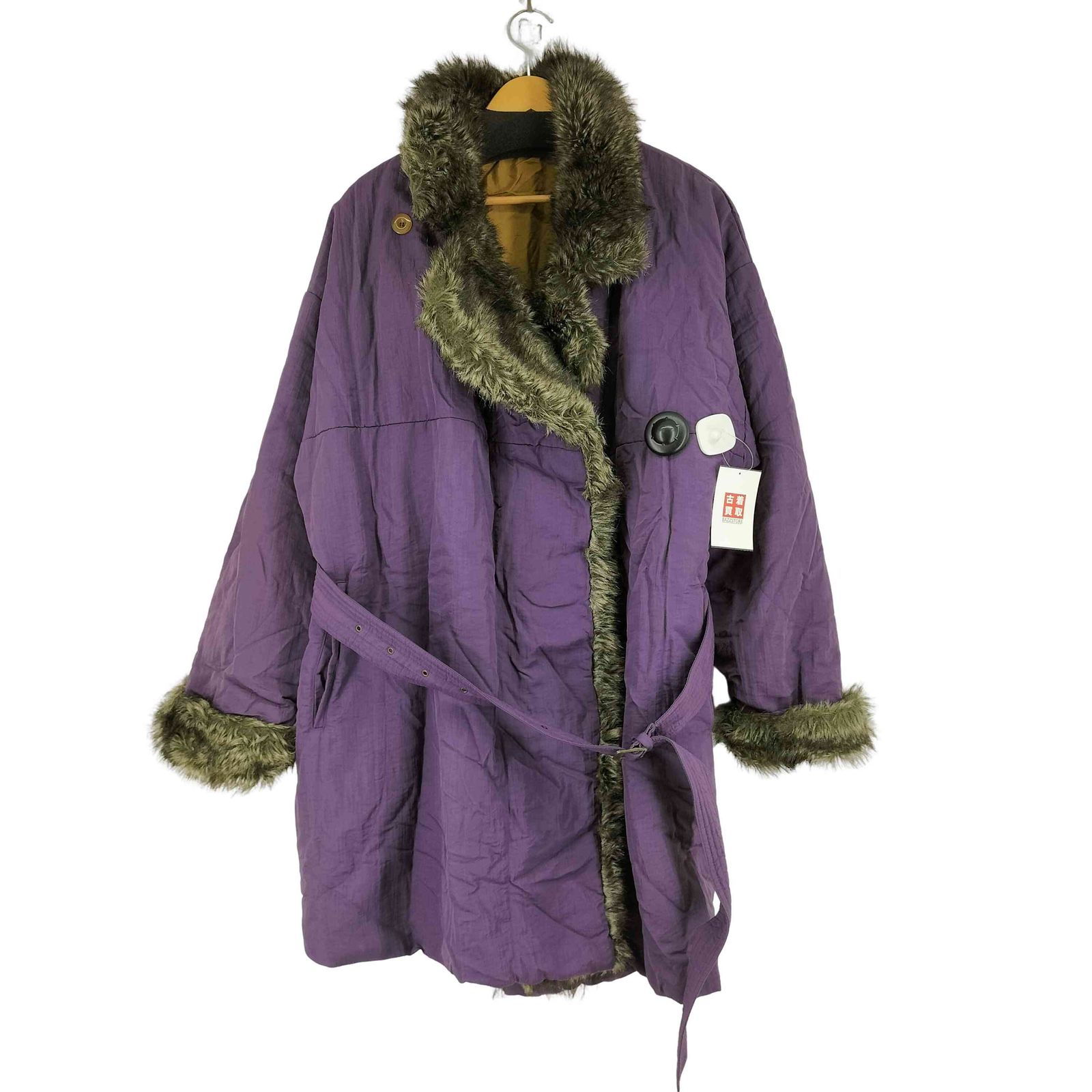 エンポリオアルマーニ EMPORIO ARMANI ファー付き デザインコート