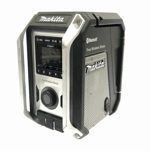 比較的 makita マキタ 充電式ラジオ MR 113 黒 本体＋ACアダプター付 Bluetooth コードレス 現場ラジオ 作業ラジオ120997