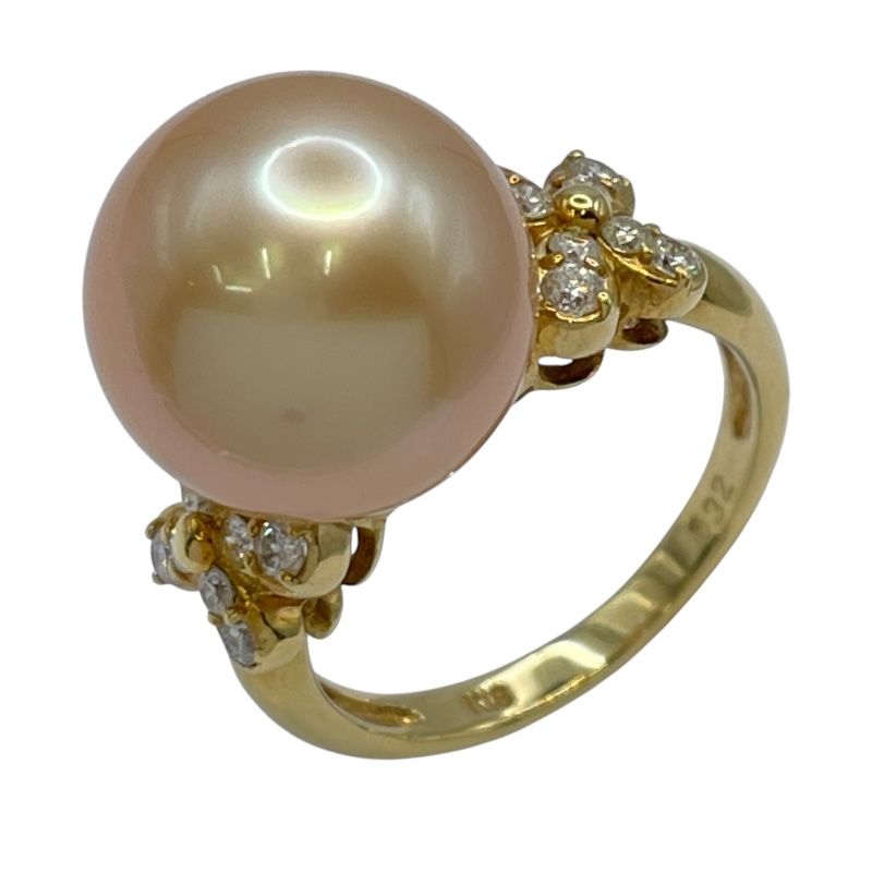 パールリング ゴールド K 18 ジュエリー