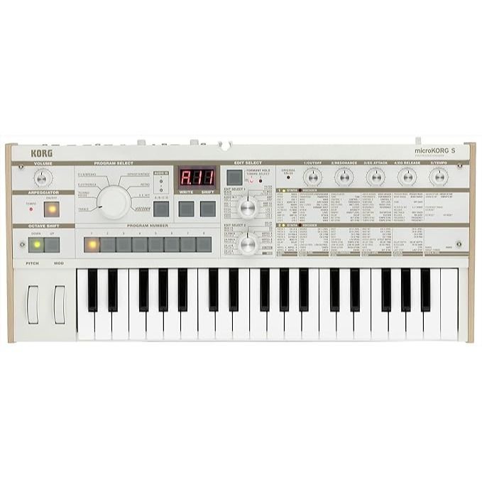 KORG microKORG S MK-1 アナログ モデリング シンセサイザー ボコーダー スピーカー内蔵