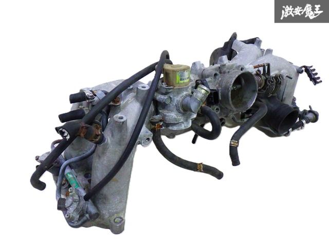 スバル GC 8 インプレッサ WRX STI タイプRA バージョン3 インテークマニホールド ISCV スロットルボディ 棚