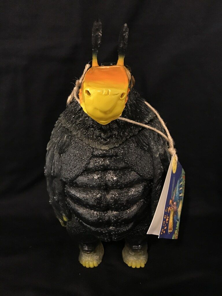 MONSTOCK 杉山実 伝説巨鳥パボラス クリア成型|黒|オレンジ塗装