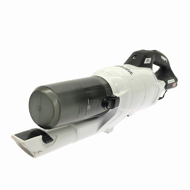 品 makita マキタ 40 Vmax 充電式クリーナー CL 003 G 白 本体＋パイプ＋ノズル付 コードレス ハンディ 掃除機121017