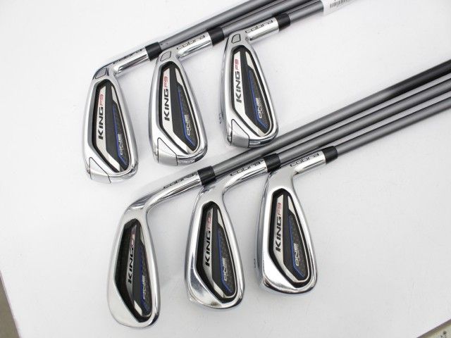 【希少7本】コブラ F9 ワンレングスアイアン Speeder(R)トルク2.6 コブラ king f9 speedback アイアン セットの通販 【中古】[Bランク
